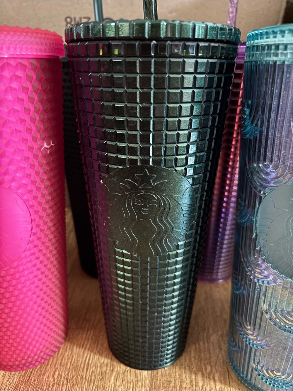 8 total Starbucks 24 oz tumblers. - Picture 4 of 10